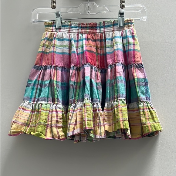 Polo by Ralph Lauren Pink and Red Mini Bubble Skirt - Picture 1 of 3